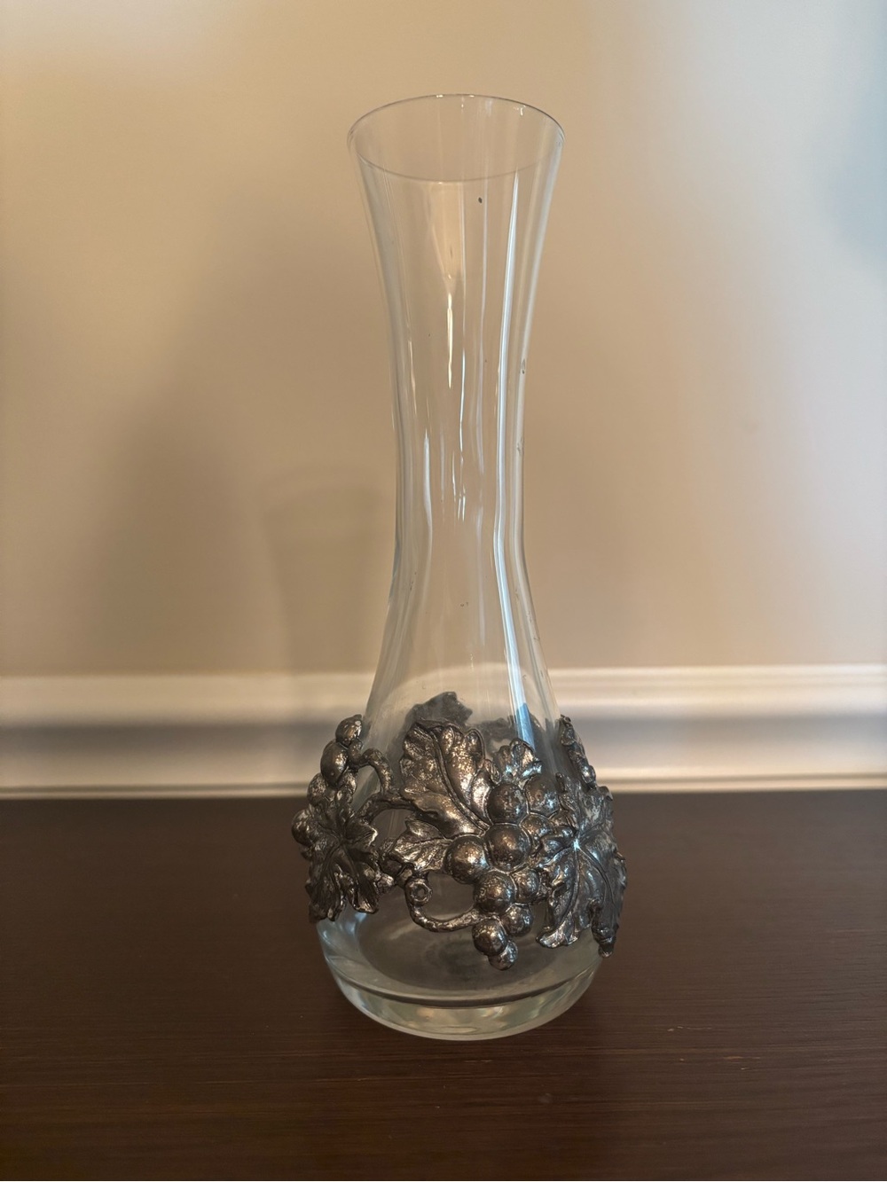 Arthur Court Grape Glass Vase
